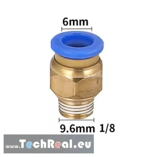 Redukcia 1/8 na 6mm
