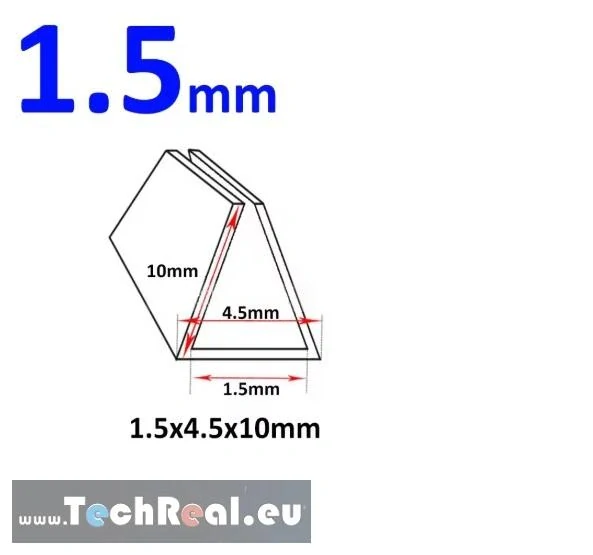 Silikónová guma U PROFIL