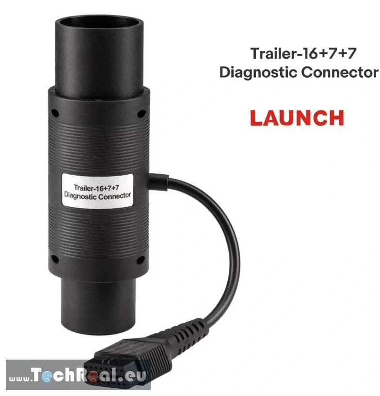 Diagnostický konektor LAUNCH DBScar Trailer-16+7+7 + rozširujúci modul adaptéra X431 24V CAN