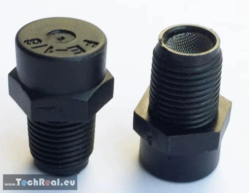 Nízkotlaková plastová tryska 1/8" závit