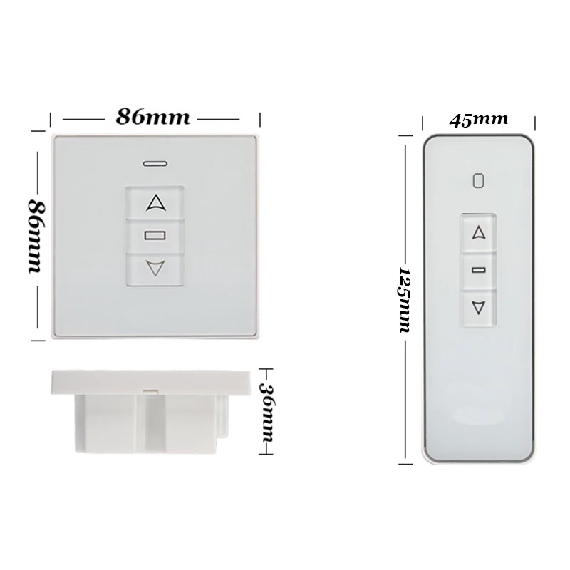 Spínač otvárania okien 230V / 24V