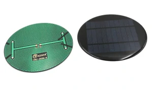 DIY mini polykryštalický kremíkový solárny článok