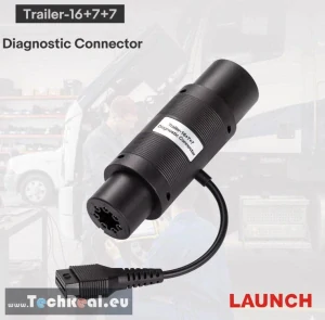 Diagnostický konektor LAUNCH DBScar Trailer-16+7+7 + rozširujúci modul adaptéra X431 24V CAN