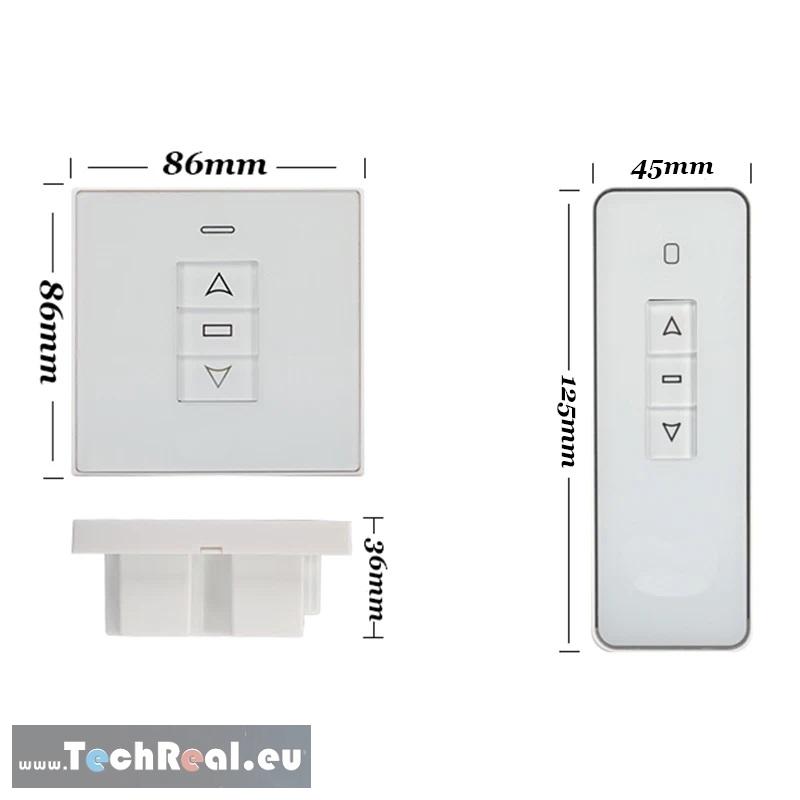Spínač otvárania okien 230V / 24V