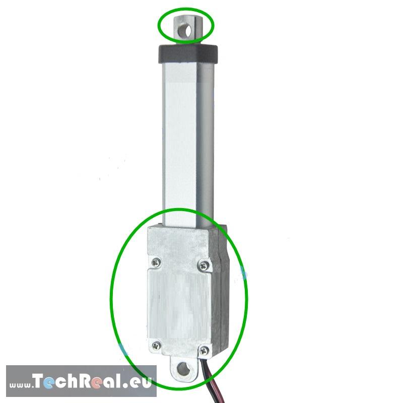 Celokovový mikro lineárny piest