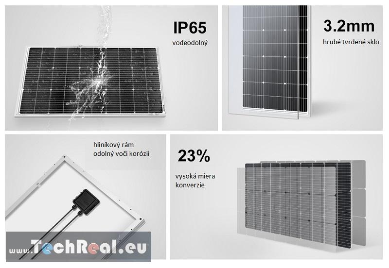 Sada solárnych panelov 
