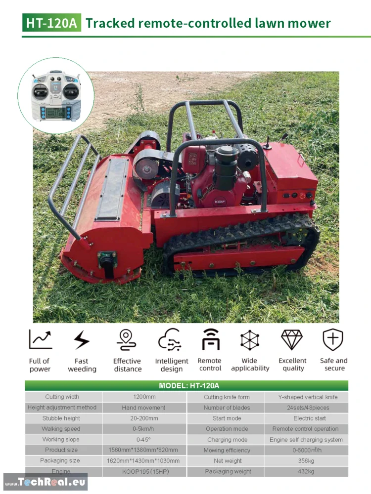 Kladivková kosačka HT120A