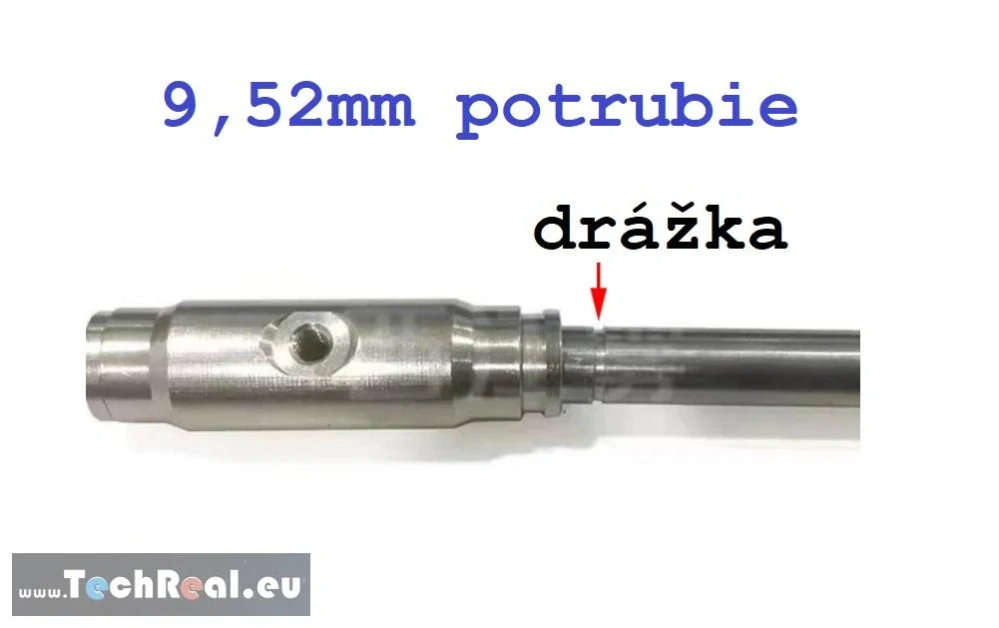 Rúra z nehrdzavejúcej ocele 9,52 mm