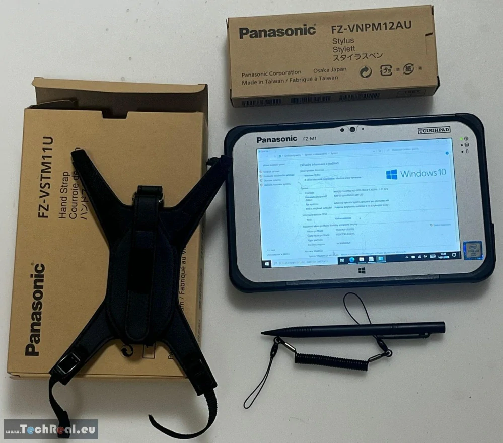 Renovovaný - PANASONIC TOUGHPAD FZ-M1 turbo