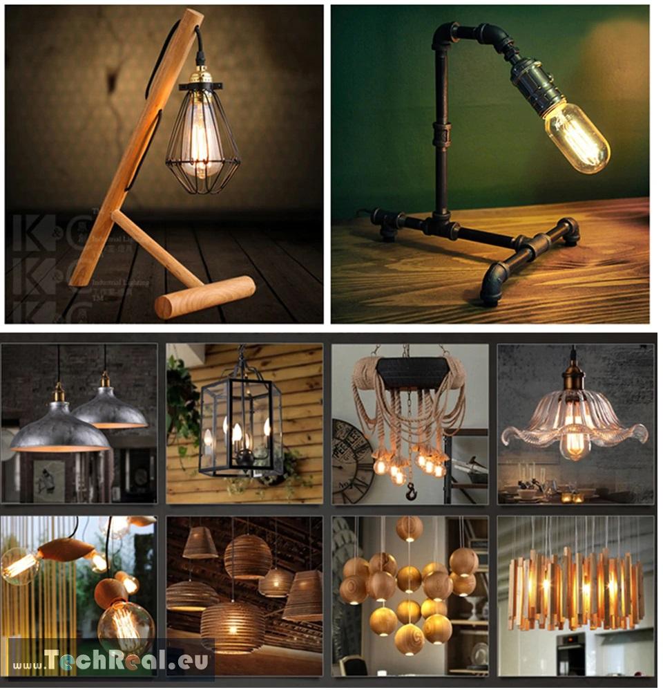 Edison retro žiarovka 230V 40W E27 G95 spiral