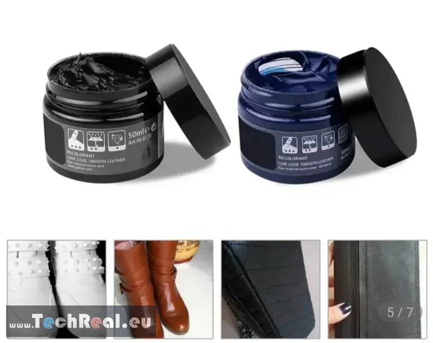 Farba na kožu - modrá - 50ml