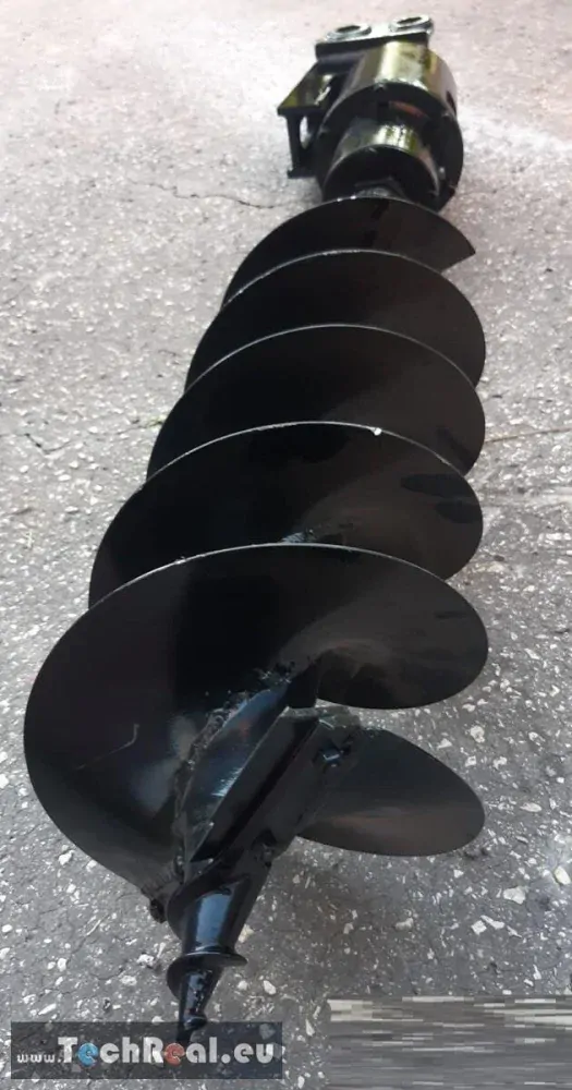 Zemný vrták + vrtacia hydraulická hlava pre minibáger