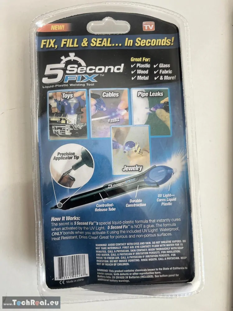 Super lepidlo s UV lampou