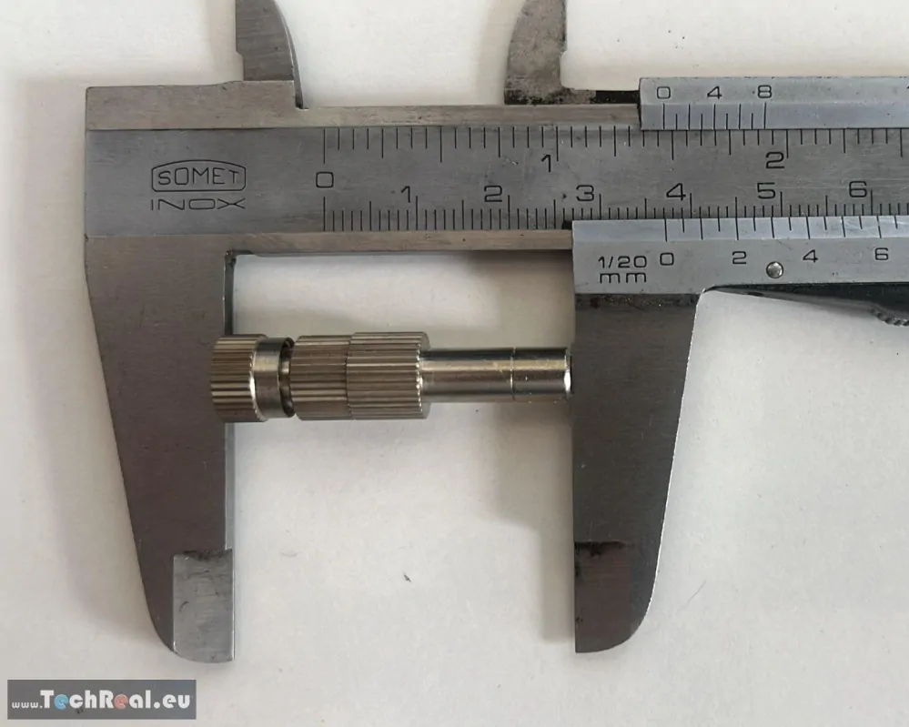 Jemná tryska so sitkom násuvná - vodná hmla
