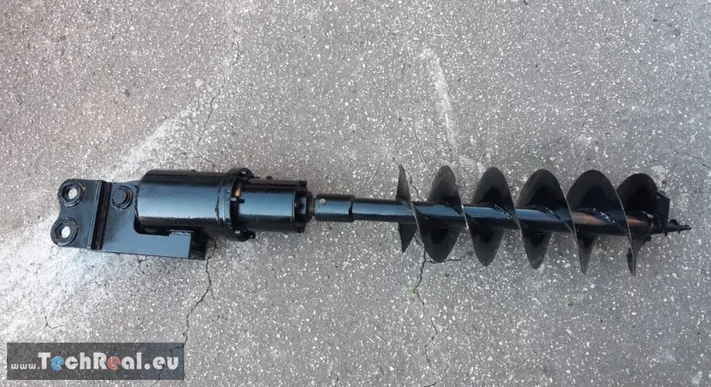 Zemný vrták + vrtacia hydraulická hlava pre minibáger