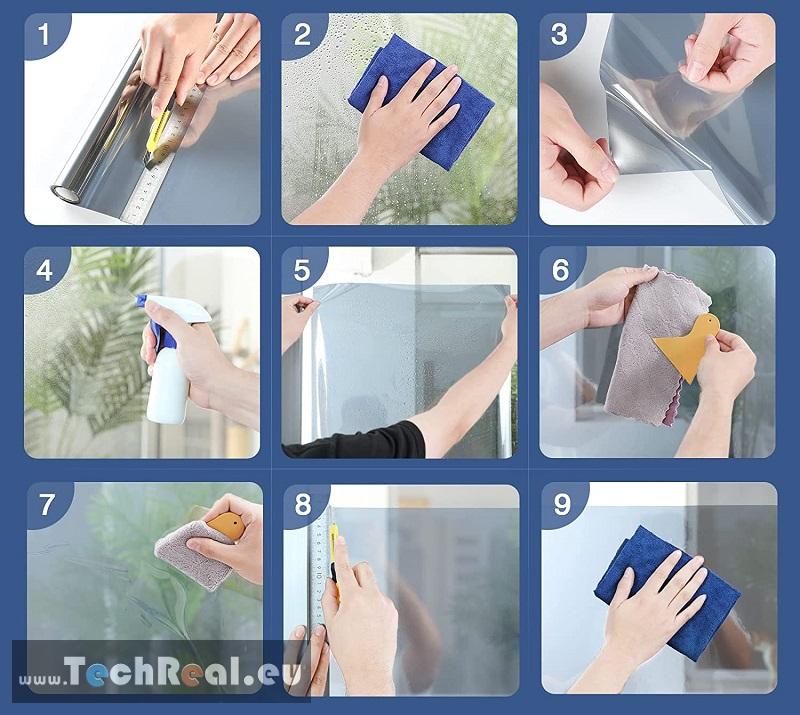 Reflexná okenná fólia