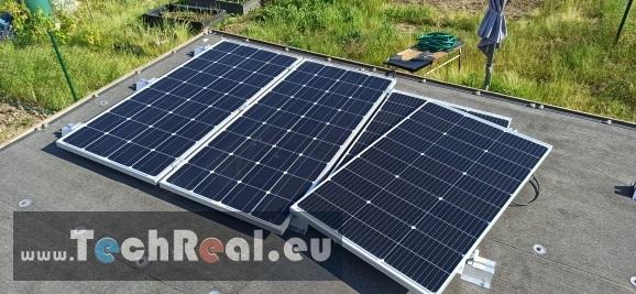 Sada solárnych panelov 