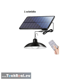 Solárne vonkajšie závesné LED svietidlo